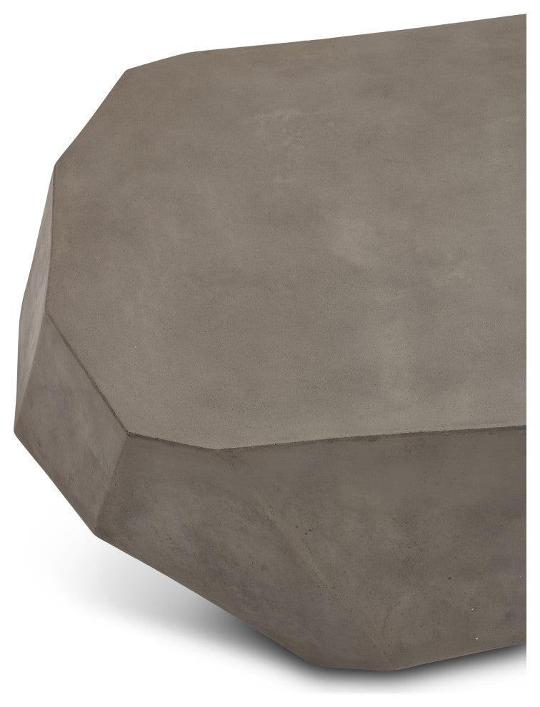 Mixx Kristal Coffee Table, Dark Gray