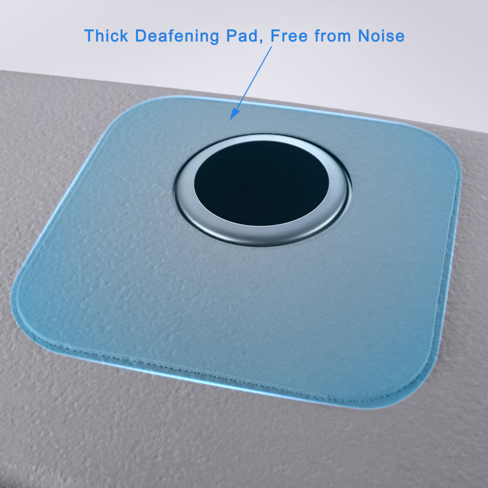 HIGOLD Single Bowl Undermount Kitchen Sink, Nano, PVD Gold