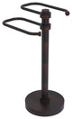 Free Standing Two Arm Guest Towel Holder, Venetian Bronze