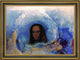 Odilon Redon Silence - 18" x 27" Framed Premium Canvas Print