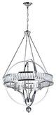 Arkansas 6 Light Chandelier With Chrome Finish