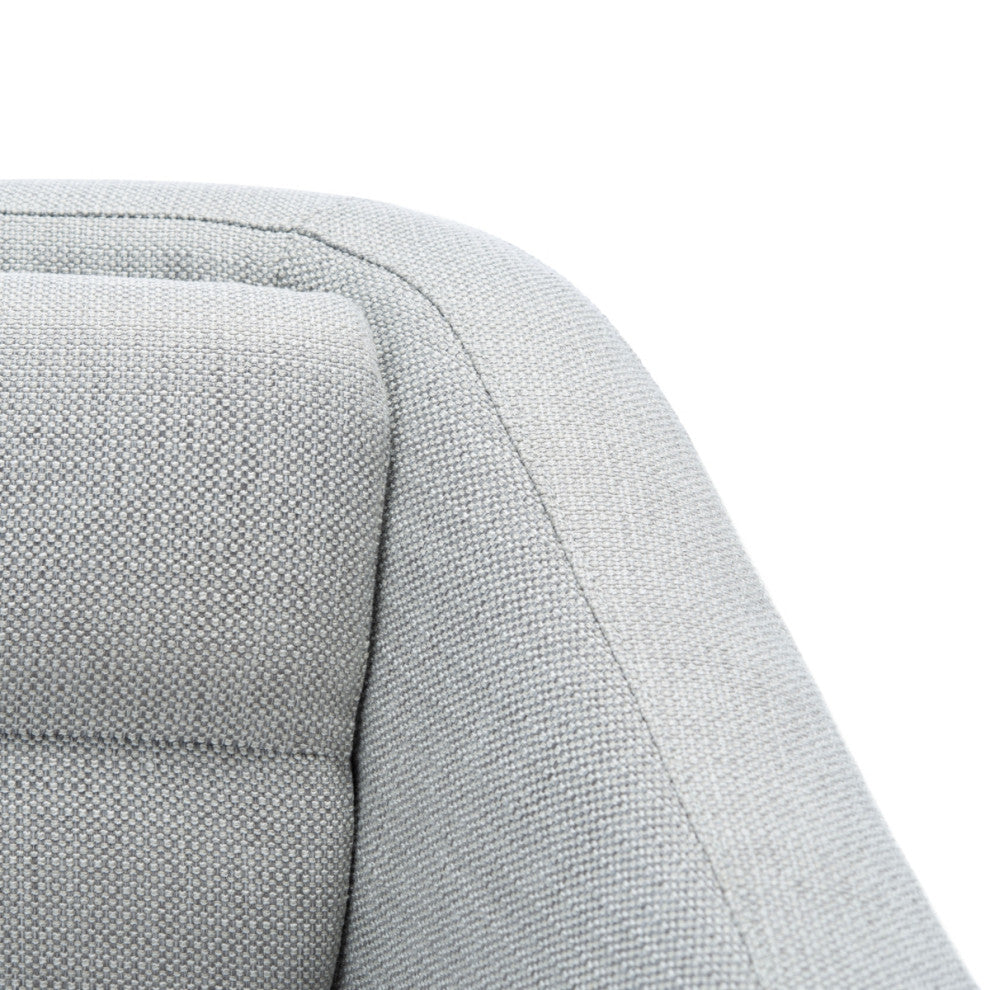 Safavieh Couture Belladonna Mid-Century Loveseat, Light Grey