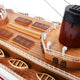 Normandie Painted Large Cruise Ship Model