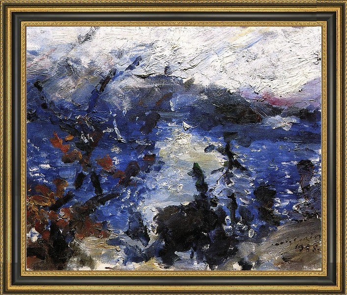 Lovis Corinth Walchensee  Mountains Wreathed Cloud