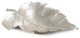 Maple Leaf Dish 7" x 5", Nickel Plated Aluminium