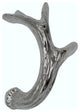 Antler Left Facing Cabinet Pull, Nickel