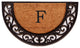 Plantation Arch Monogram Doormat 18"x30", Letter F