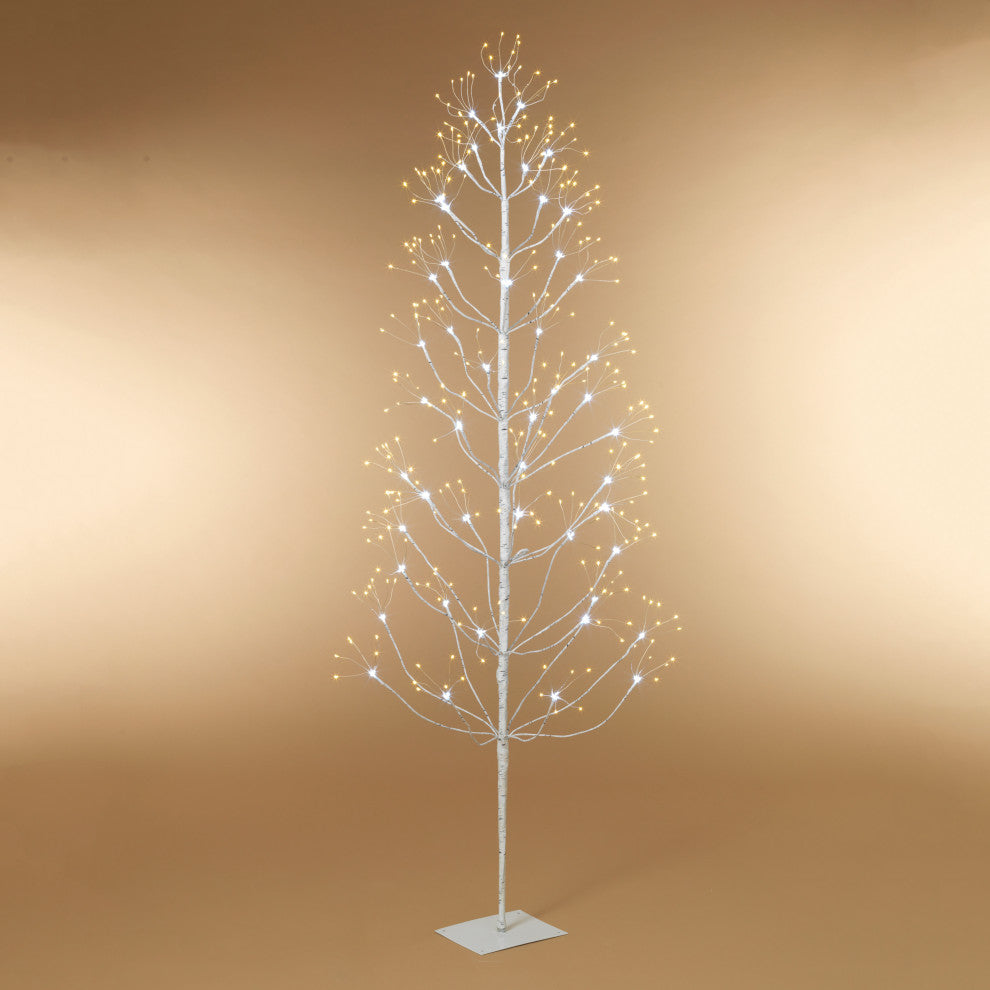 72" White Birch Tree, 588 lights