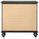 ACME Kaitlyn Nightstand, Metallic Gray