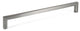 Celeste Square Bar Pull Cabinet Handle Brushed Nickel 9mm, 10" Hole Spacing