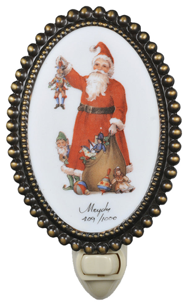 3.5W Christmas Fruits of His Labor Fused Oval Night Light