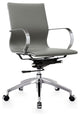 Modern Slide Mid Back Management Office Chair,Gray