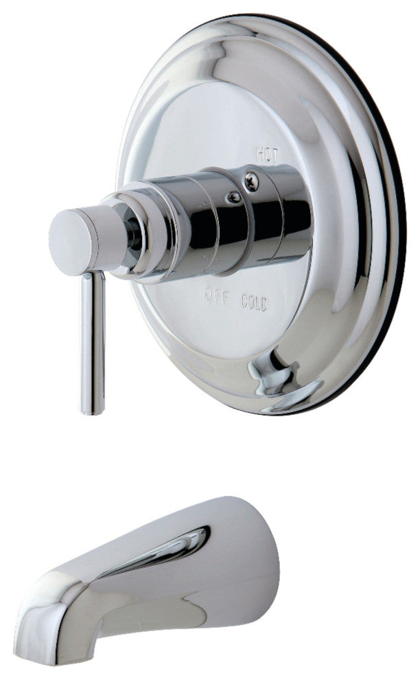 Kingston Brass Tub Only Faucet, Polished Chrome