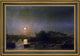 Henry Pether Moonlight over the Seine Framed Premium Canvas Print, 18"x27"