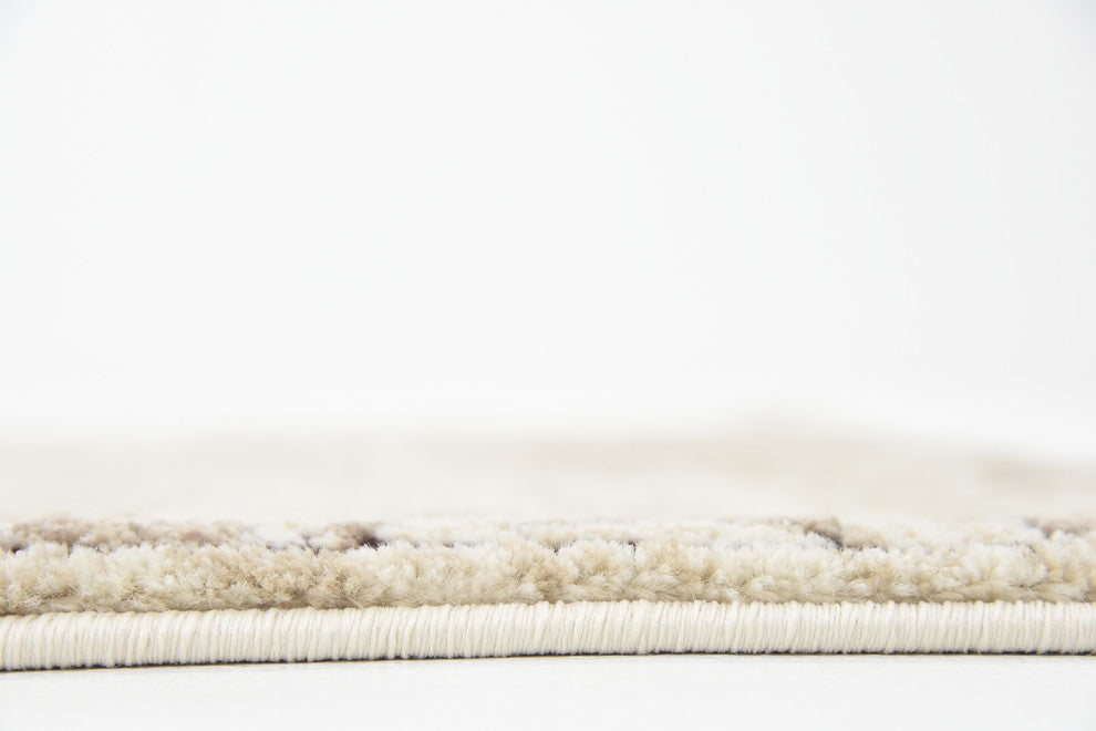 Unique Loom Dark Beige Washington Rushmore 4' 0 x 6' 0 Area Rug