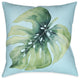 Laural Home Tropical Palm Tree Leaves I Outdoor Decorative Pillow, 18"x18"