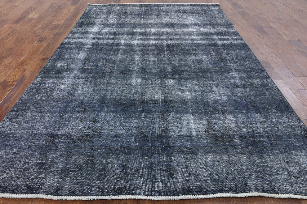 Hand Knotted Oriental Overdyed Rug 7'x10', W2598