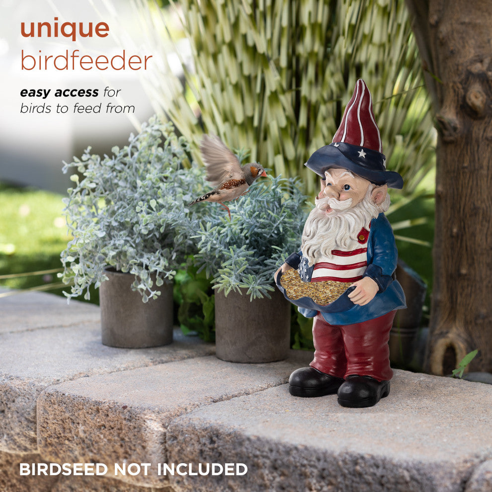 Americana Gnome With Apron, Small, 12"