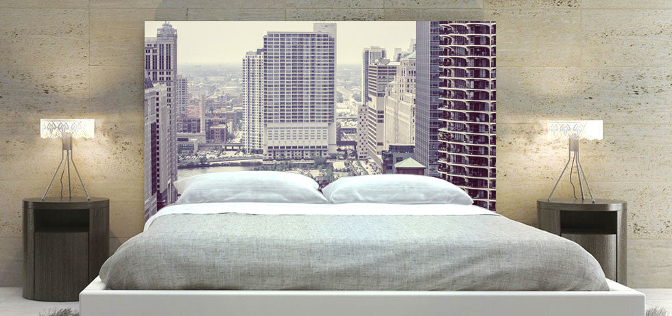 "Chicago Daytime" Headboard
