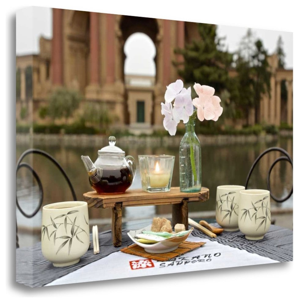 "Dream Cafe Palace Of - 27" By Alan Blaustein, Giclee on Gallery Wrap Canvas