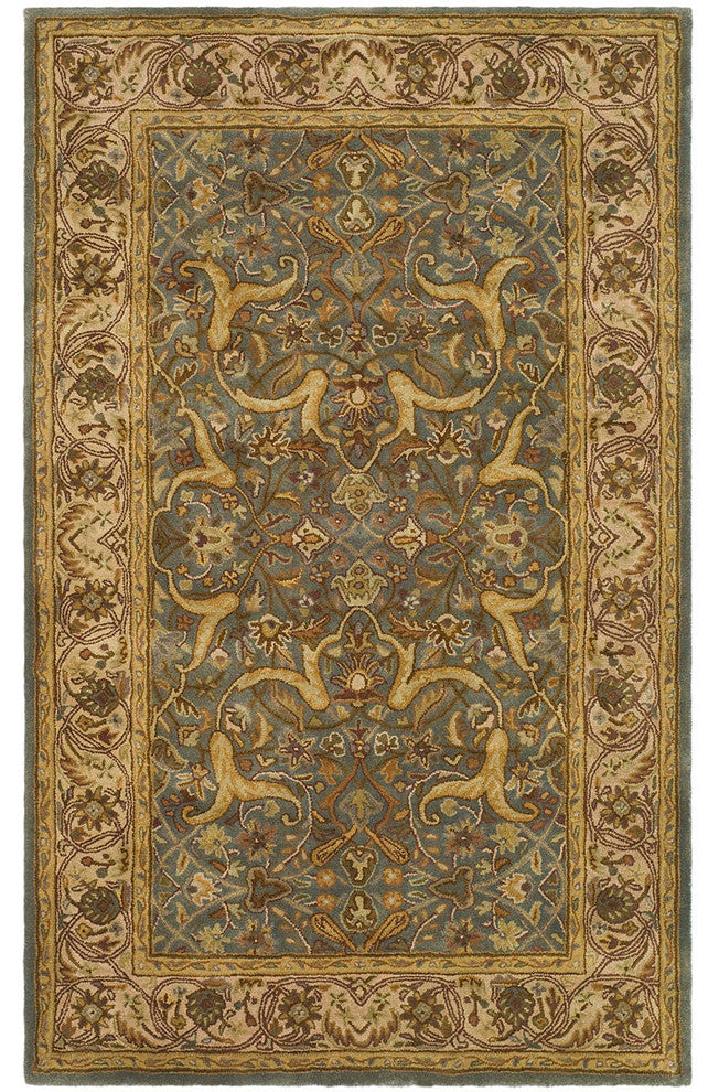 Safavieh Heritage Hg915A Blue, Beige Area Rug