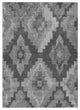 Machine Washable Indoor/Outdoor Chantille ACN1894 Gray 3' x 5' Rug