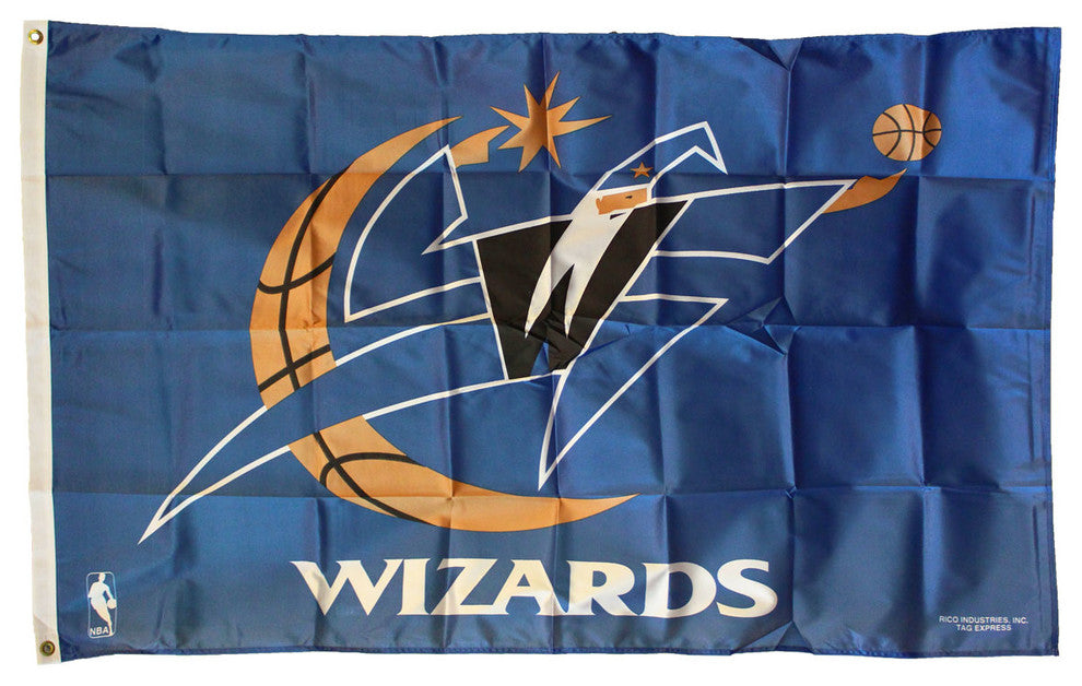 Washington Wizards, 3'x5' NBA Polyester Flag