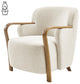 Tania Fabric Accent Arm Chair, Palladian Beige