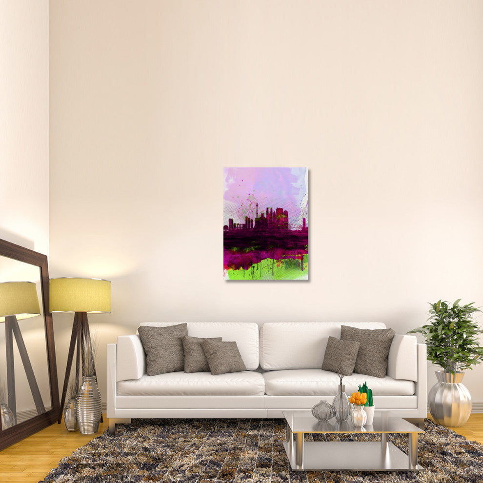 "Tokyo Watercolor Skyline" Fine Art Print
