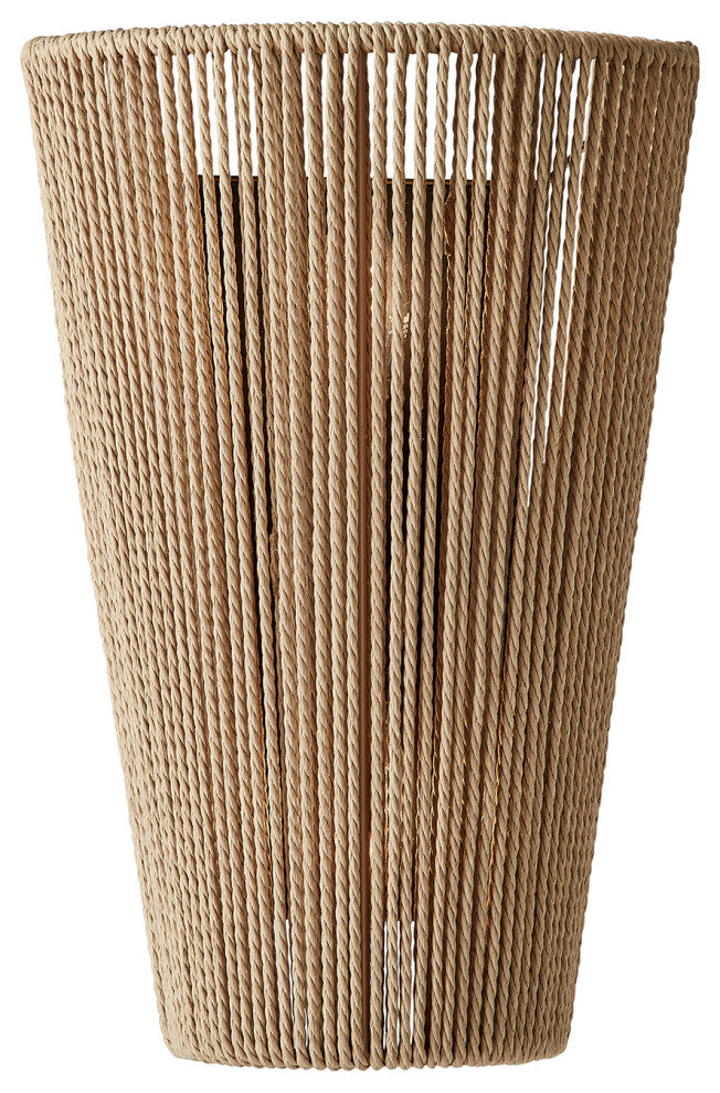 Eco Nido ADA 2-Light Natural Rope Wall Sconce