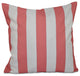 Classic Stripes Decorative Pillow, Pink , 26"x26"