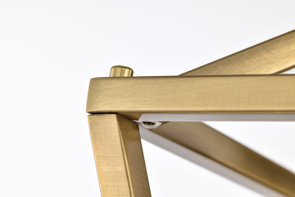 4-Light 12 in. Gold Caged Lantern Modern Pendant