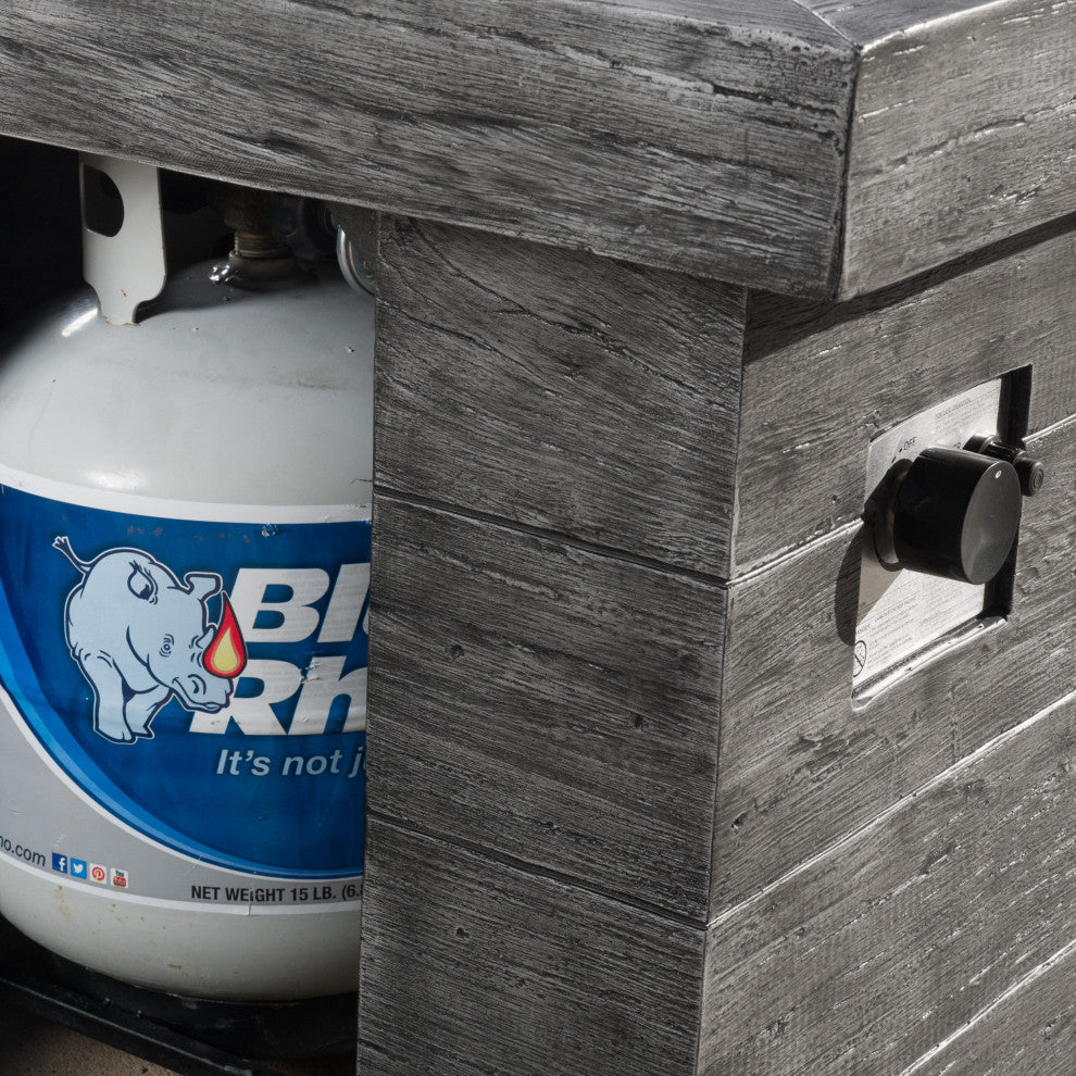 GDF Studio Vermont Outdoor Square Fire Pit