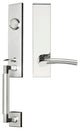 Phoenix Lever, Tubular Dummy Handleset, LH, Polished/Satin Stainless Steel
