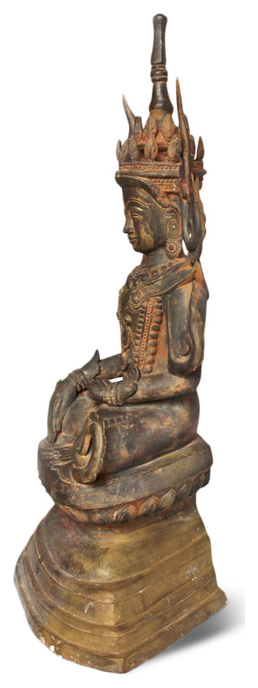 Consigned Thai Bronze Buddha Statue