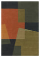 Bense Contemporary Area Rug, 7'9"x10'6" Rectangle