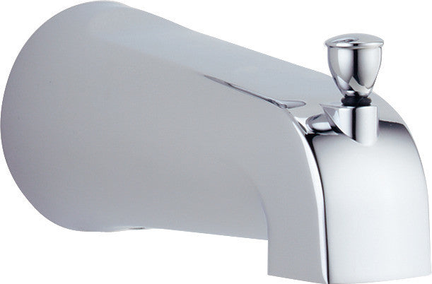 Delta Wall Mount Tub Spout Pop-Up Diverter, Polished Chrome