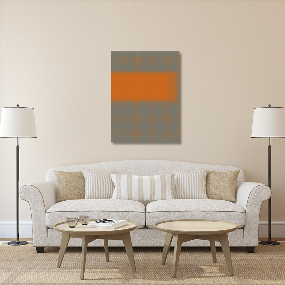 "Abstract Orange 3" Fine Art Print