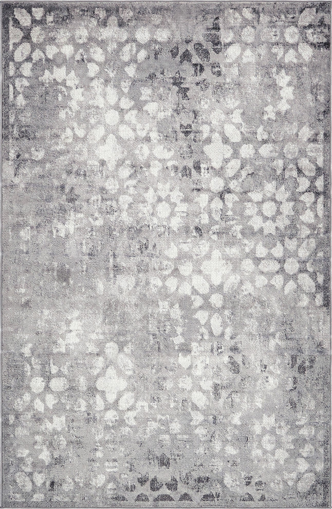 Unique Loom Dark Gray Larvotto Sofia 5' 0 x 8' 0 Area Rug