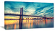"Ben Franklin Bridge in Philadelphia" Canvas Print40"x20"