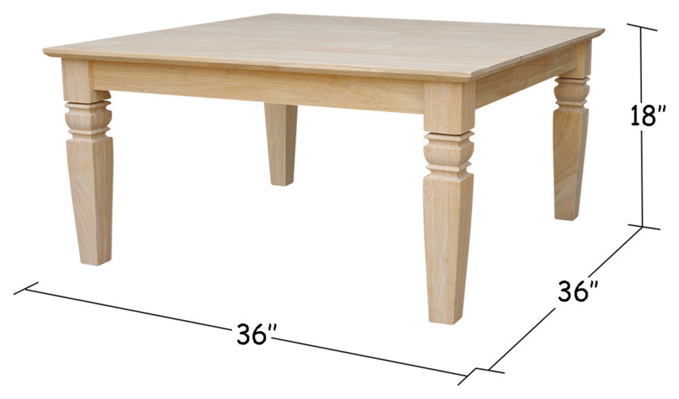 Java Square Coffee Table