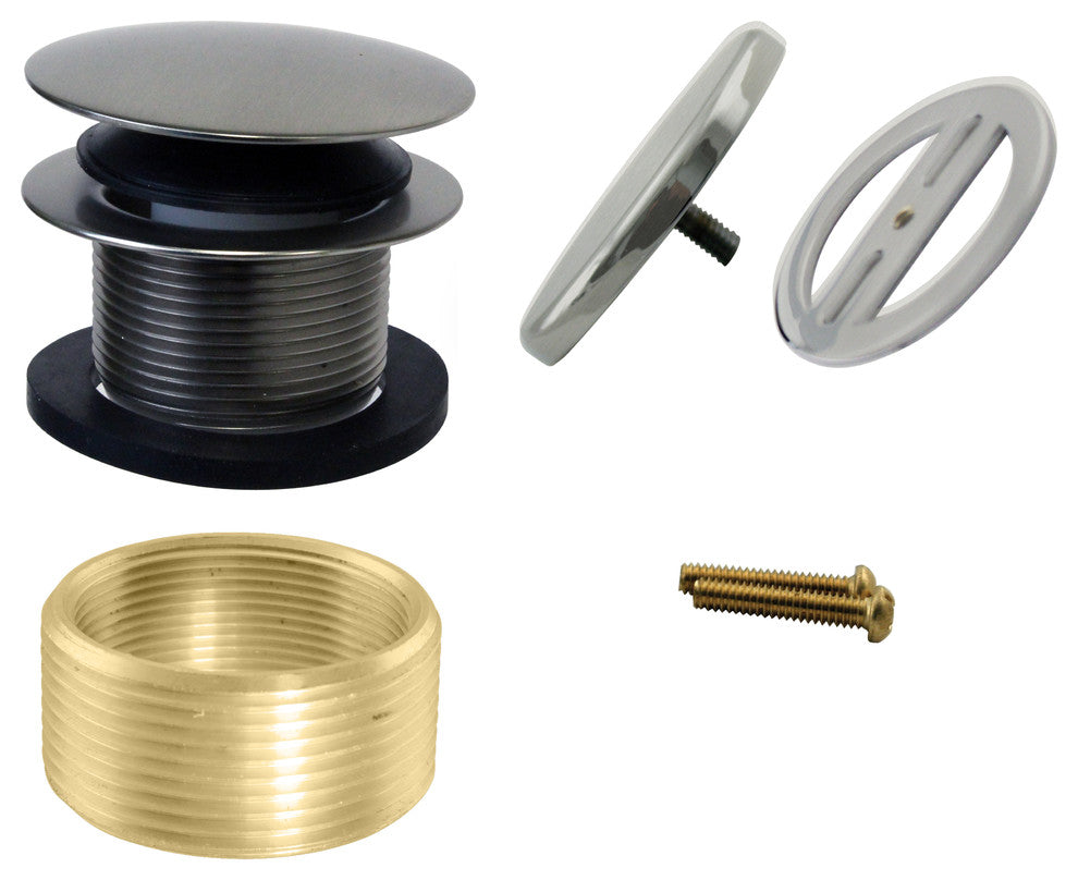 Florestone Snap-In Shower Strainer, Polished Nickel, Satin Nickel