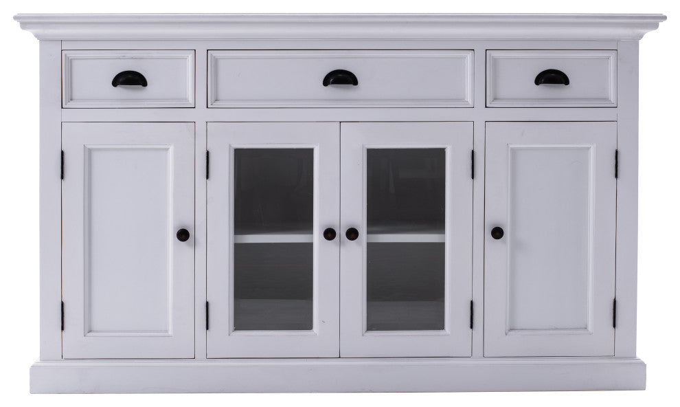 Halifax Buffet With 4 Glass Door 3 Drawers