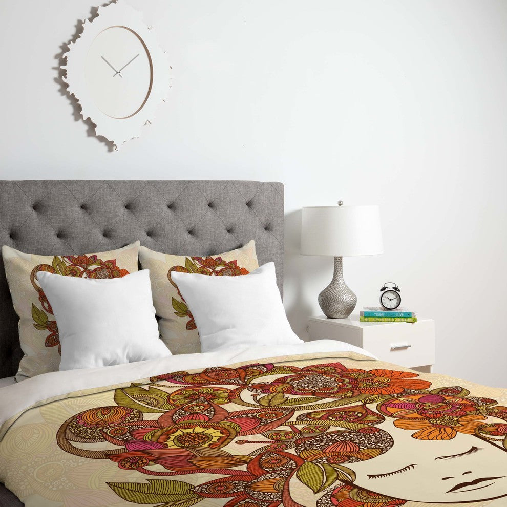 Deny Designs Valentina Ramos Its All In Your Head Duvet Cover - Lightweight