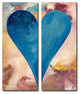 Heartwork "Cassidy" 2-Piece Canvas Art Set, 40"x16"