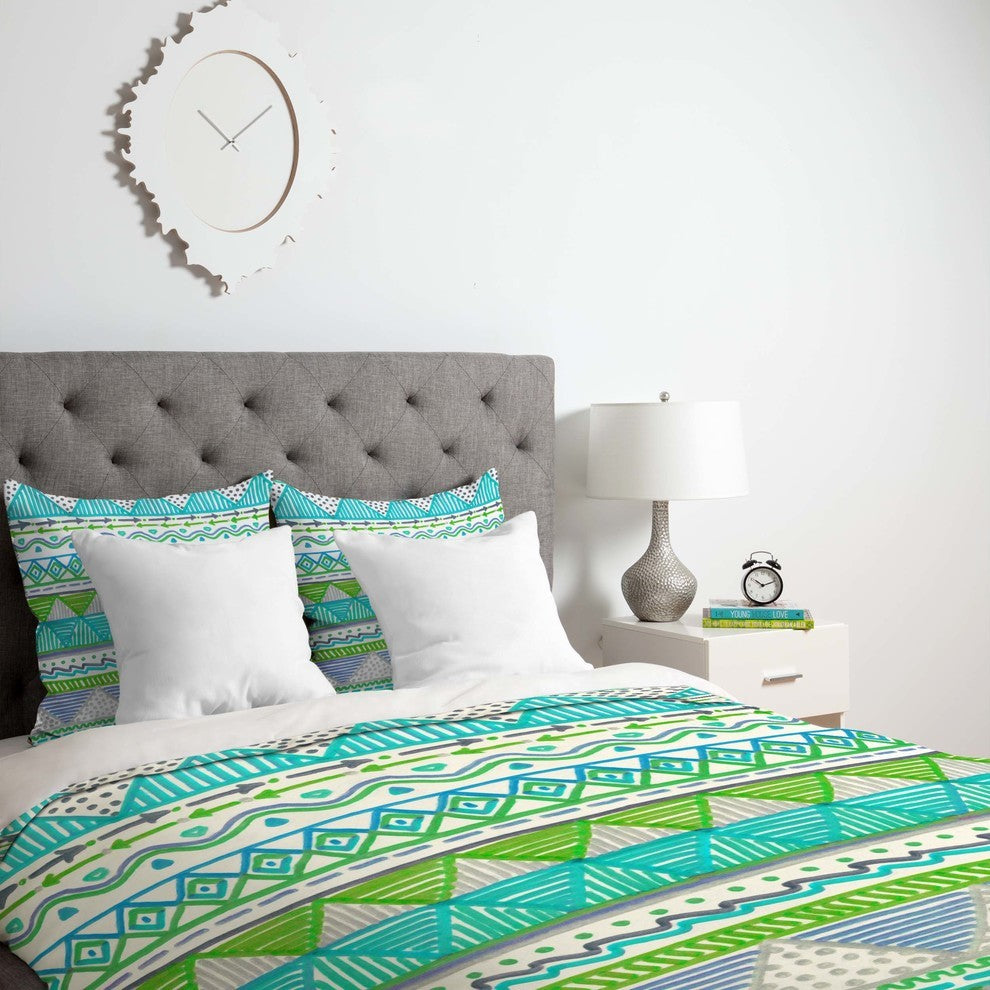 Deny Designs Lisa Argyropoulos Ocean T 1 Duvet Cover - Lightweight