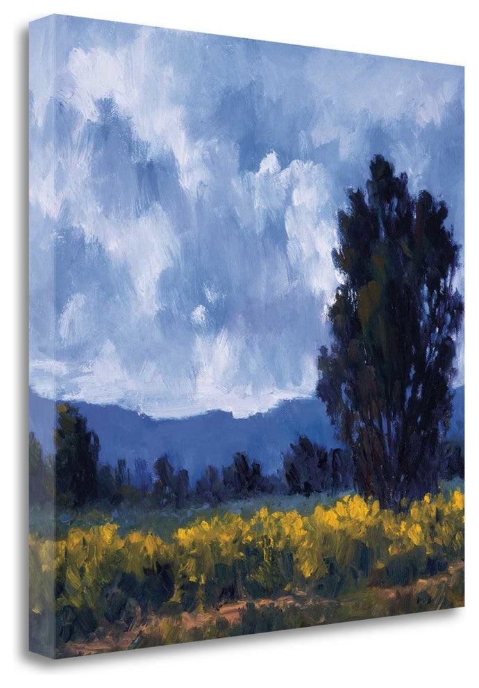 "Golden Age" By Brigitte Curt,Ready to Hang Giclee Print on Gallery Wrap Canvas