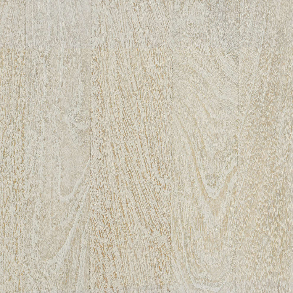 Reece Six-Drawer Mango Wood Dresser, Sand