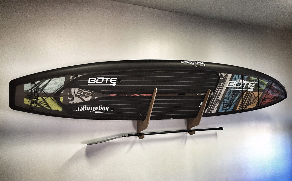 The O'ahu Paddleboard SUP Rack, Bamboo, South Chester