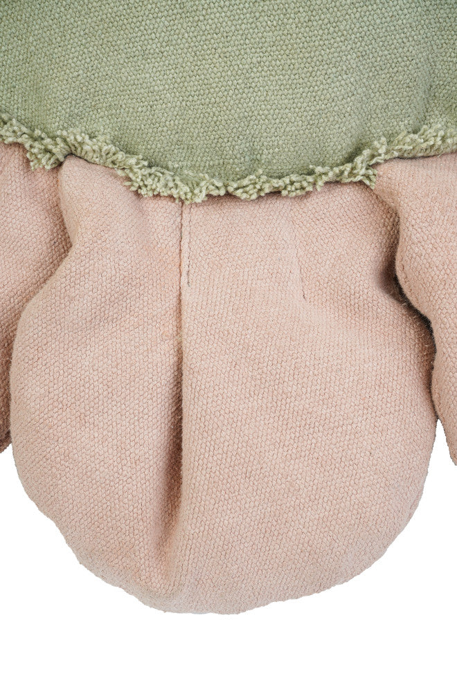 Pink Daisy Floor Cushion